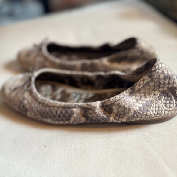 Sam Edelman, Felecia Ballet Flat, Animal Print, Size 8 - Picture 9 of 10